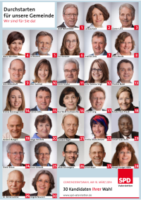 30 Kandidaten Ihrer Wahl