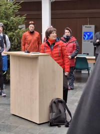 Maria Wirnitzer am Rednerpult