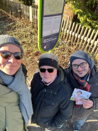 Gemeinderäte Raphael Melcher und Josef Mittermeier, sowie Jorit Hopp